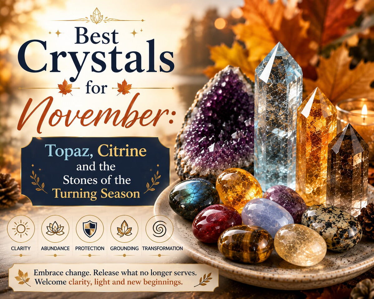 Birthstone for November - Topaz, Citrine and Eight More Stones