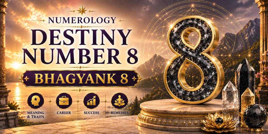 Bhagyank 8: Destiny Number 8 Meaning, Traits, Career & Remedies