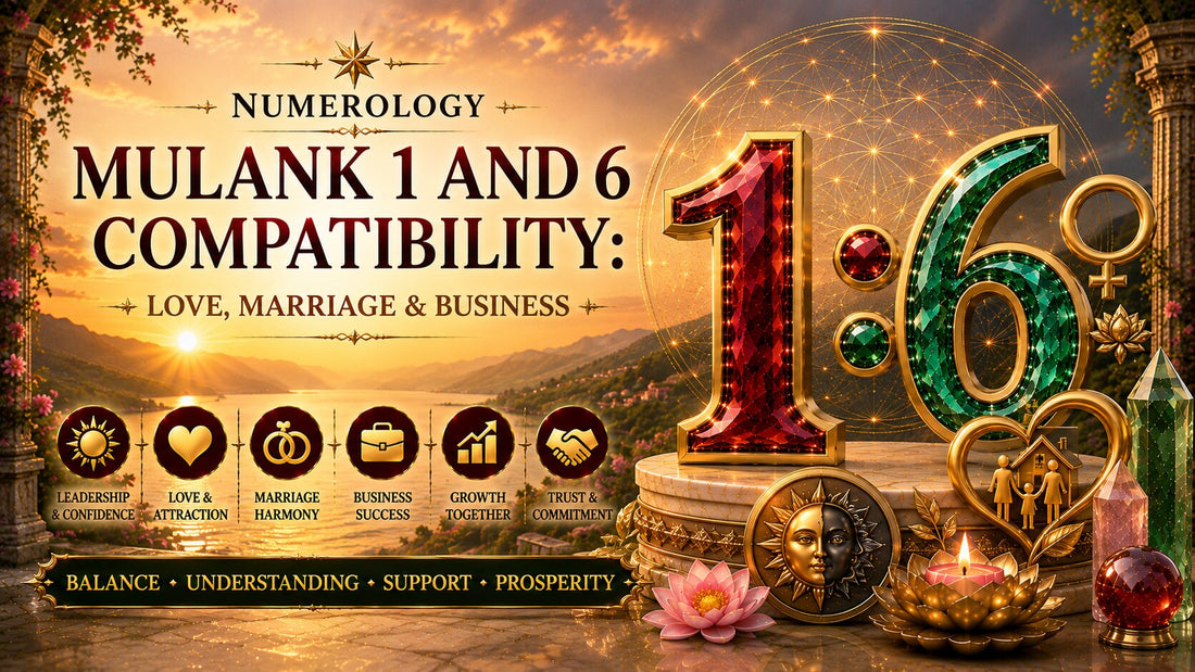 Mulank 1 and 6 Compatibility: Love, Marriage & Business