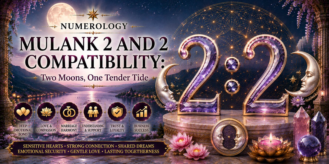 Mulank 2 and 2 Compatibility: Two Moons, One Tender Tide