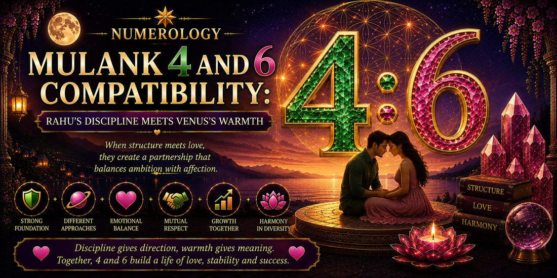Mulank 4 and 6 Compatibility: Rahu’s Discipline Meets Venus’s Warmth