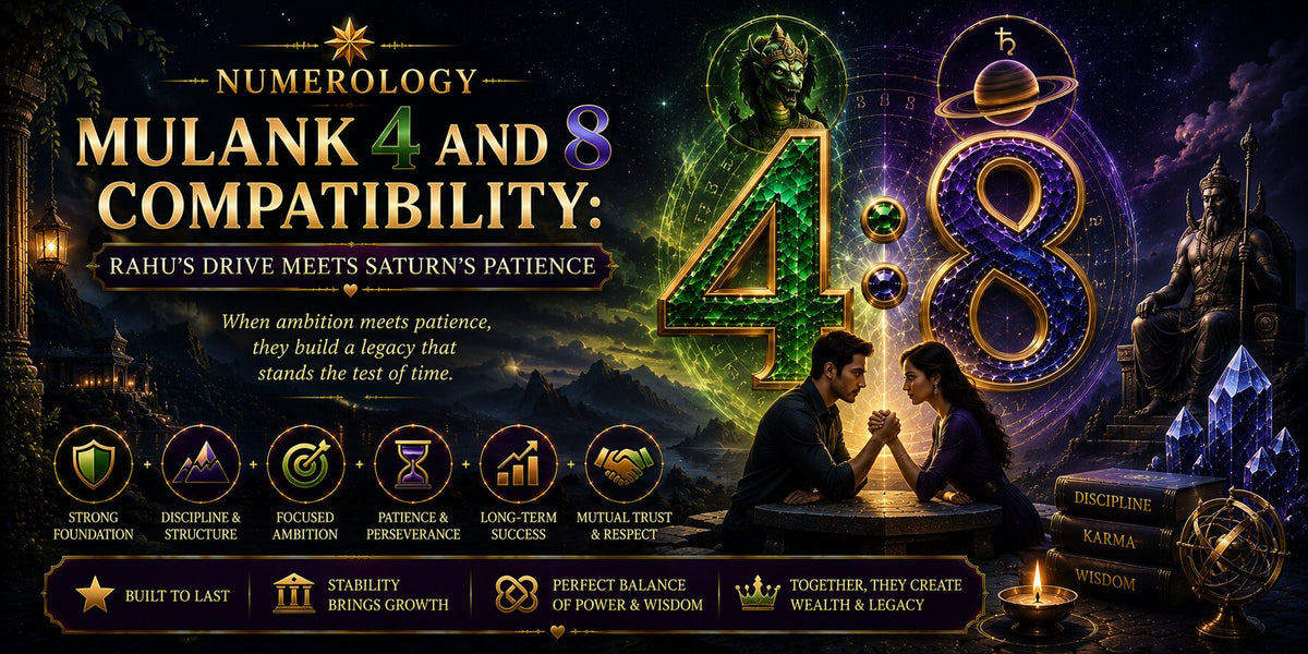 Mulank 4 and 8 Compatibility: Rahu's Drive Meets Saturn's Patience