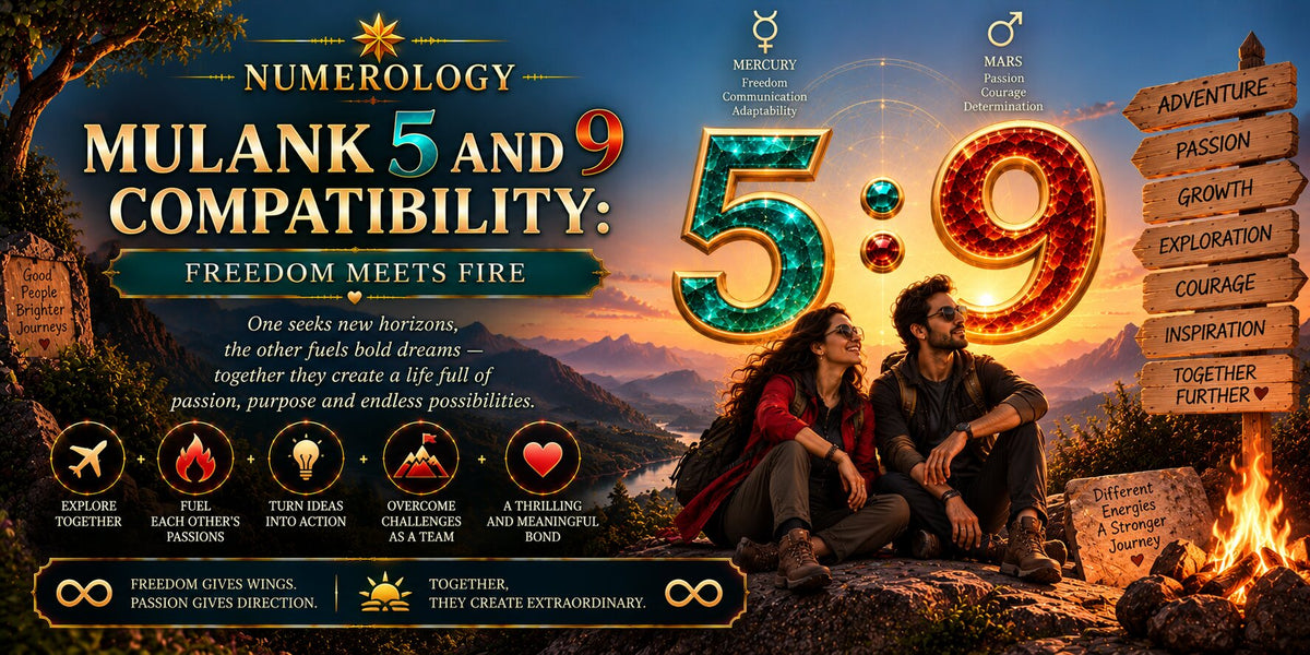 Mulank 5 and 9 Compatibility: Freedom Meets Fire