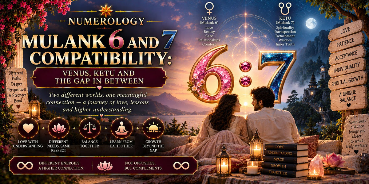 Mulank 6 and 7 Compatibility: Venus, Ketu and the Gap in Between