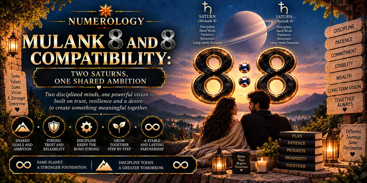 Mulank 8 and 8 Compatibility: Two Saturns, One Shared Ambition