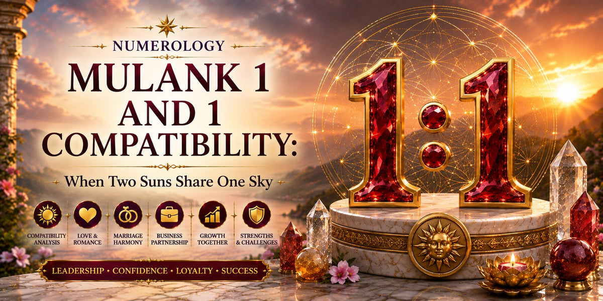 Mulank 1 and 1 Compatibility: When Two Suns Share One Sky