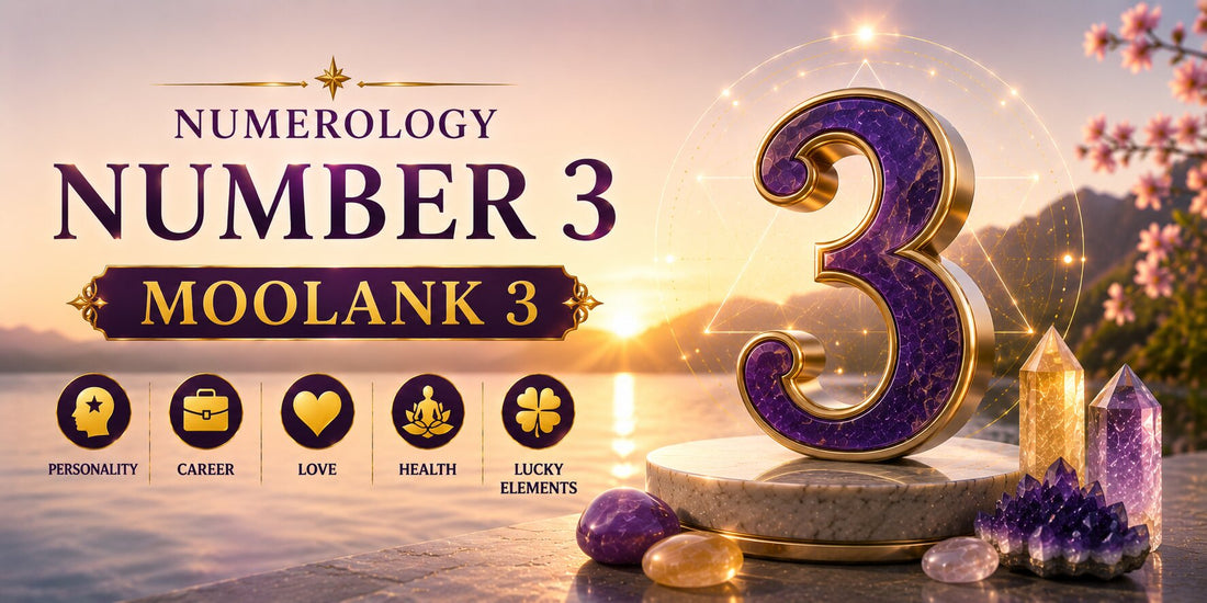 Numerology Number 3: Personality, Career, Love, Health and Lucky Elements of Moolank 3