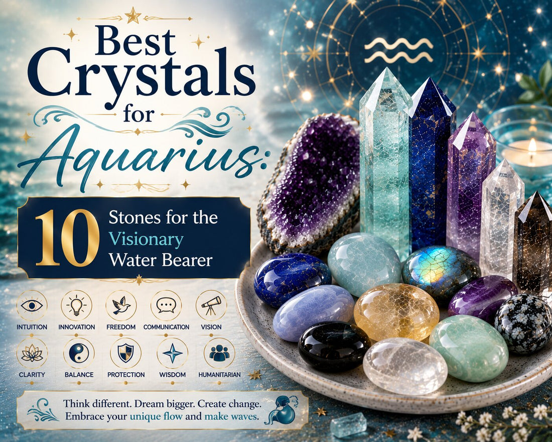 Best Crystals for Aquarius: 10 Stones for the Visionary Water Bearer