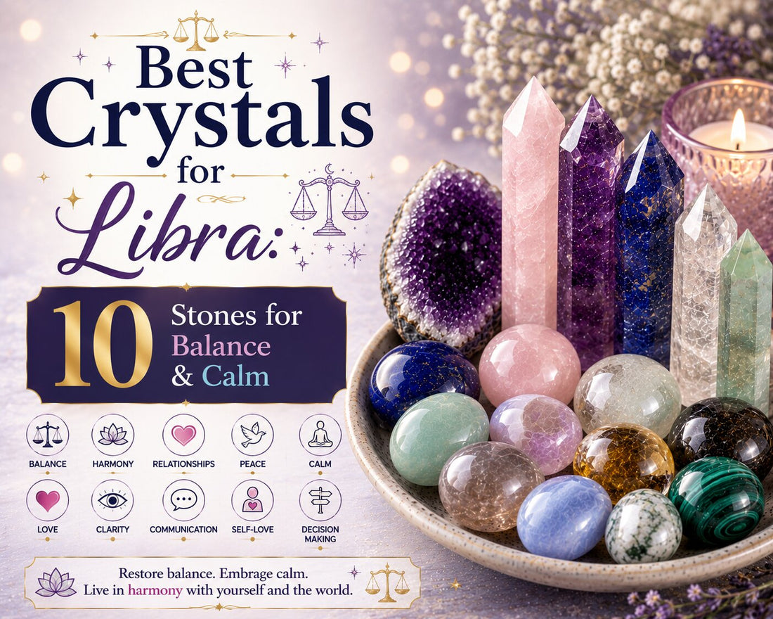 Best Crystals for Libra: 10 Stones for Balance, Harmony and a Calmer Mind
