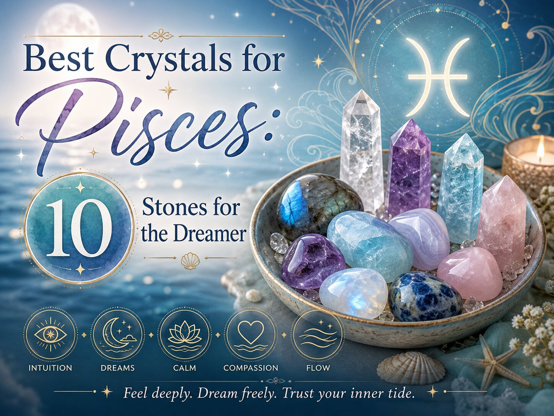 Best Crystals for Pisces: 10 Stones for the Dreamer and the Empath