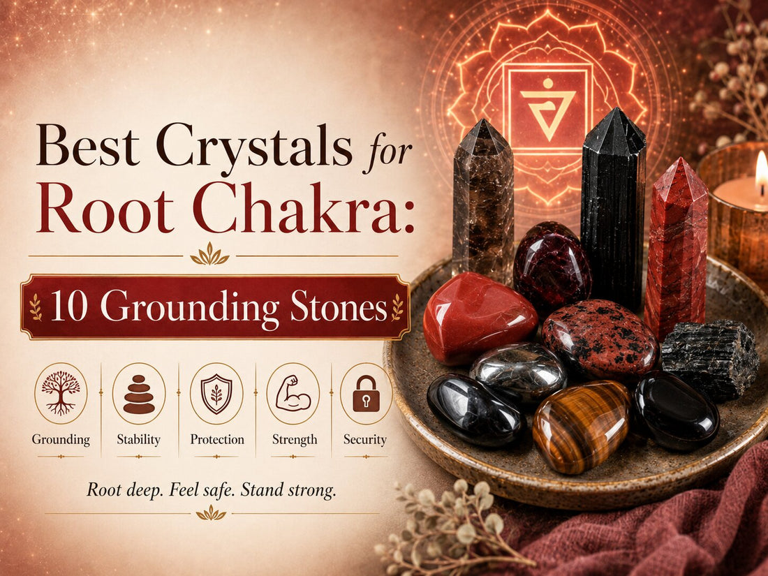 Best Crystals for Root Chakra: Grounding Stones to Feel Safe, Steady and Strong