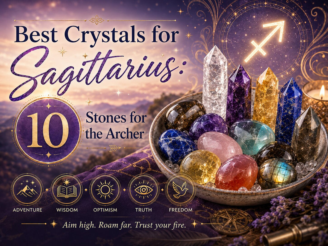 Best Crystals for Sagittarius: 10 Stones to Carry on the Journey