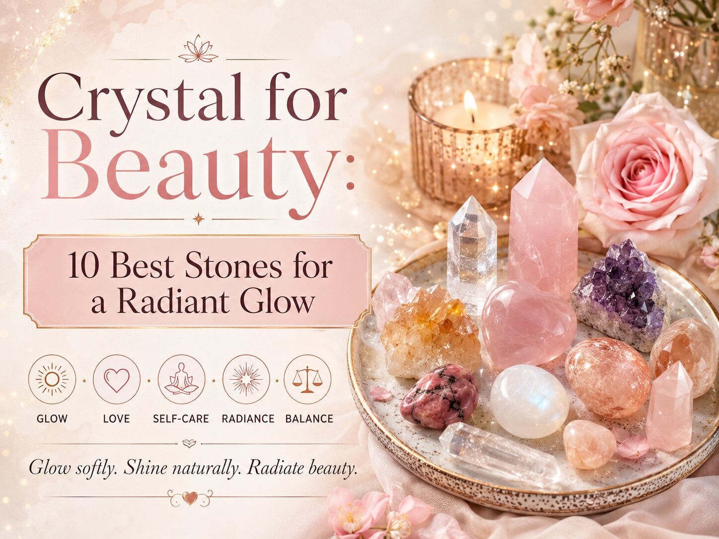 Crystal for Beauty: 10 Radiant Stones for Glow, Confidence and Self-Love