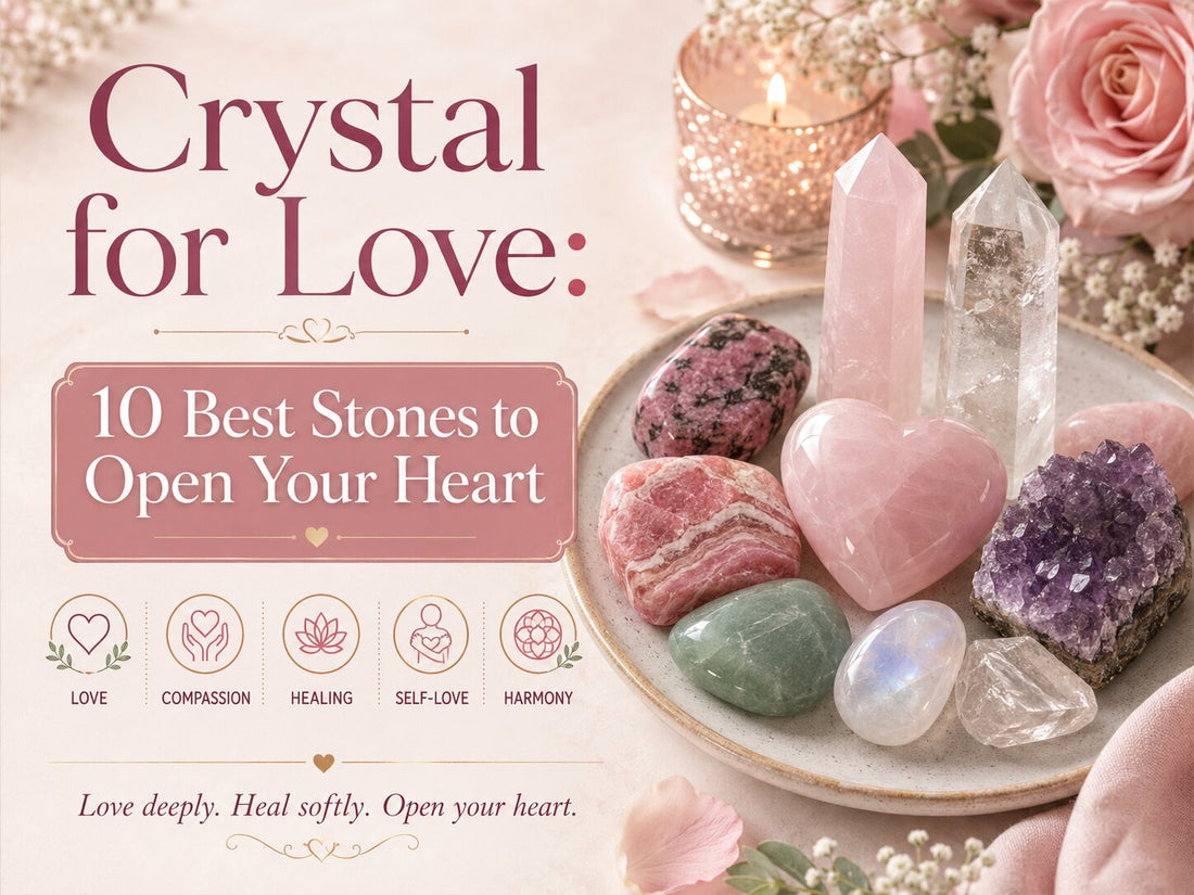 Crystal for Love: 10 Heart-Opening Stones for Romance, Self-Love and Deeper Bonds