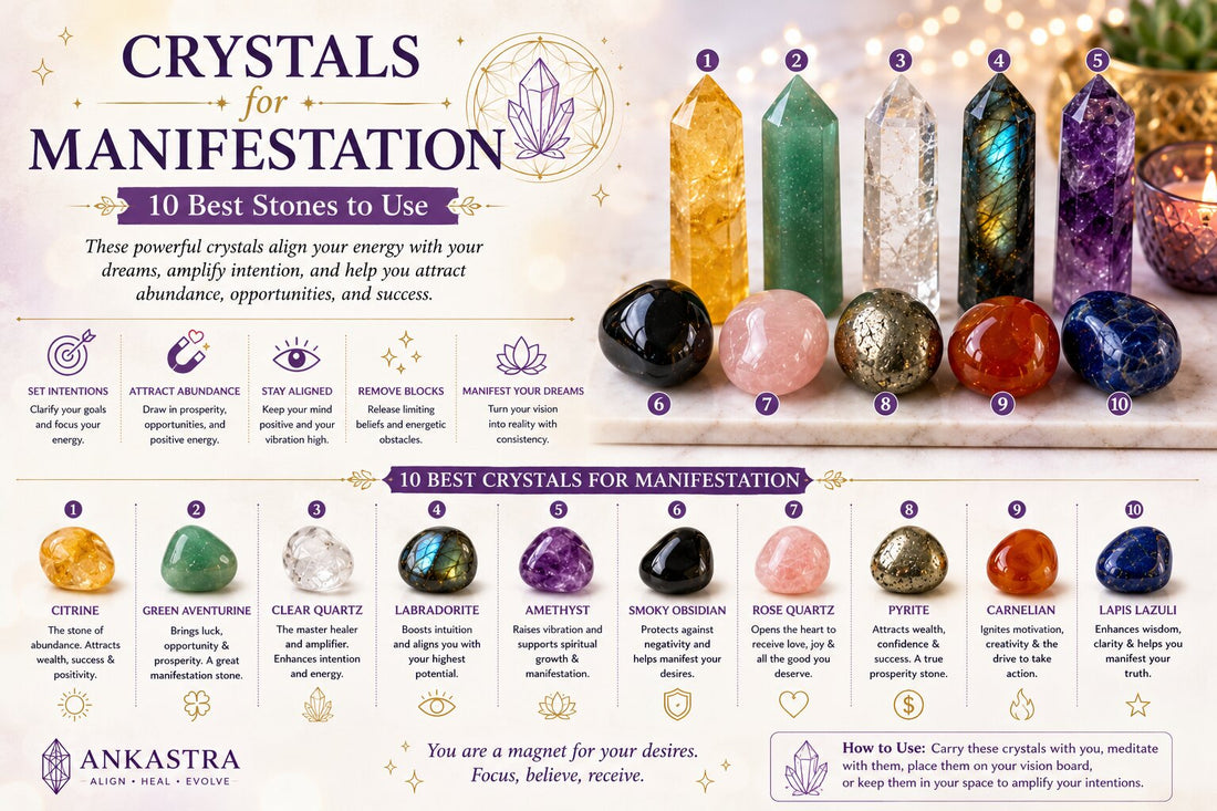Best Crystals for Manifestation: 10 Stones to Focus Your Intentions