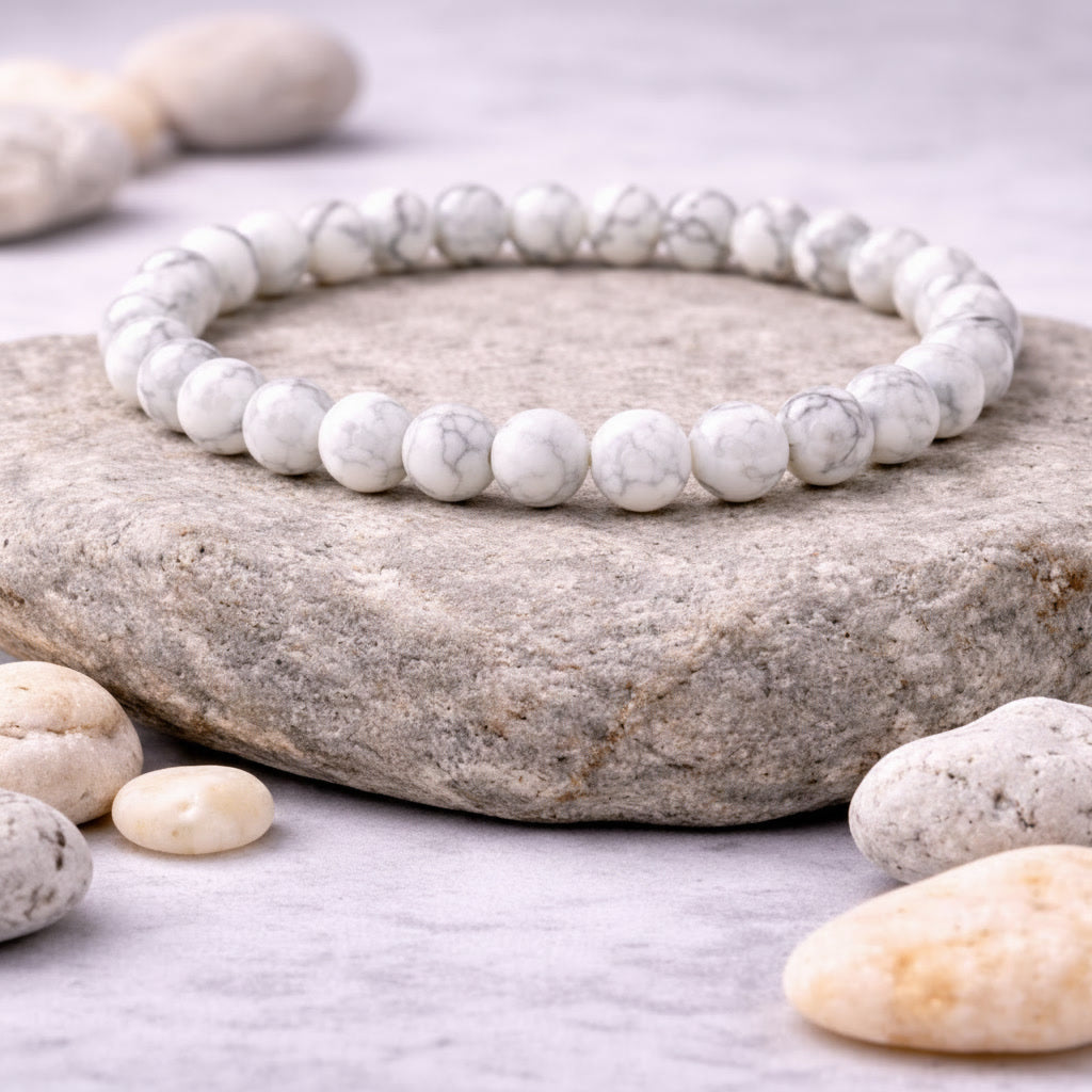 Howlite Bracelet – Anti-Stress & Calming Energy