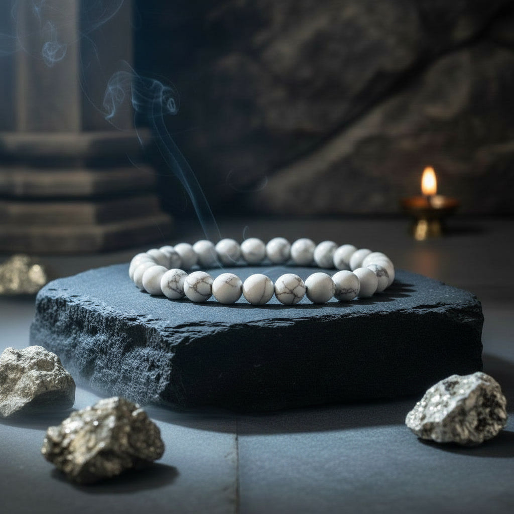 Howlite Bracelet – Anti-Stress & Calming Energy