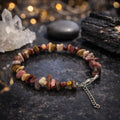 Mookaite Australian Jasper Chips Bracelet Adjustable