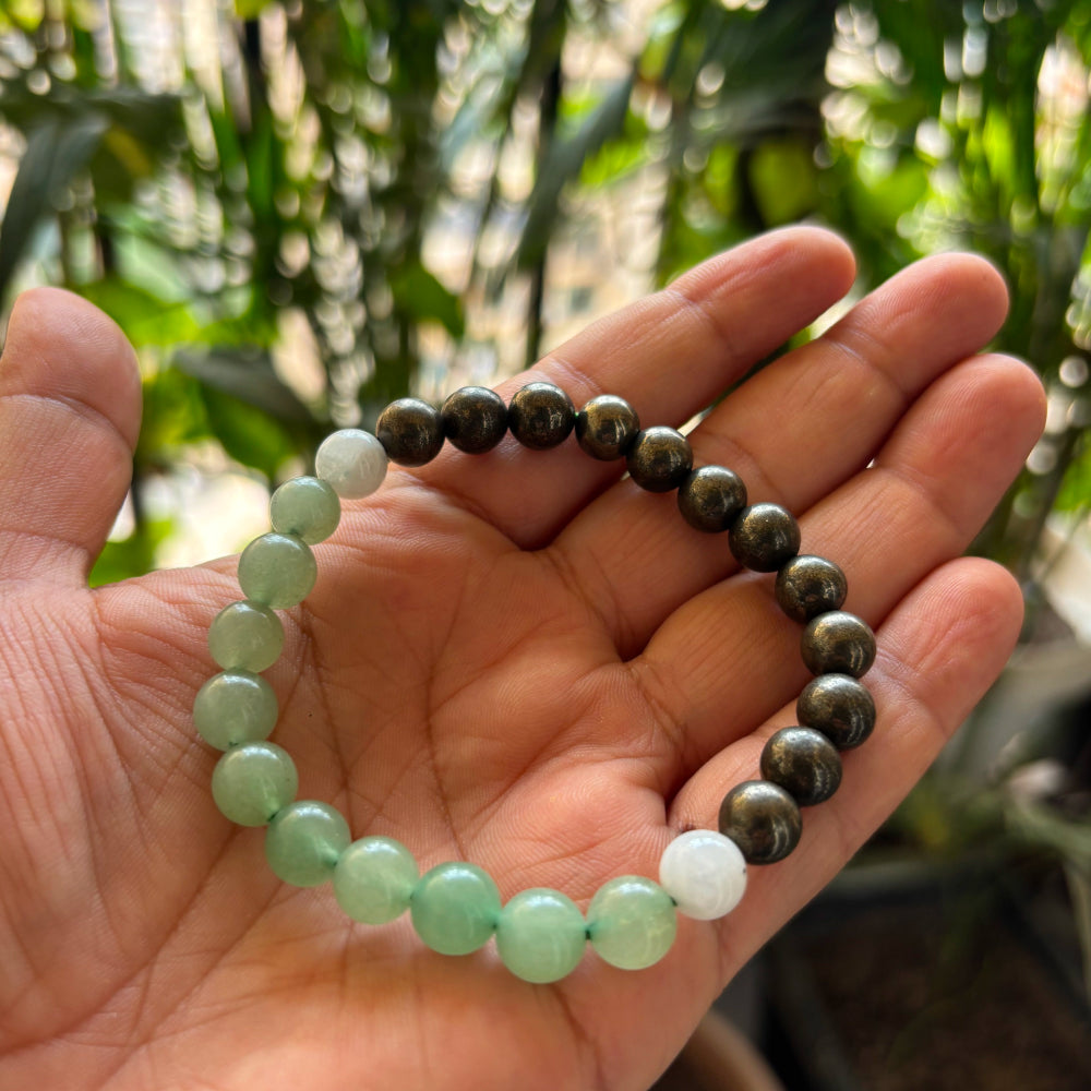 Self-Charging Growth and Prosperity Bracelet