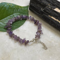 Amethyst Chips Bracelet Adjustable