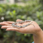 Labradorite Chips Bracelet Adjustable