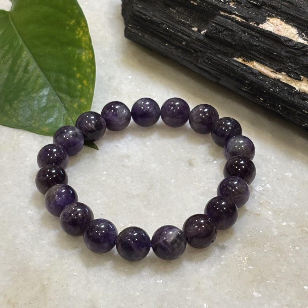 Natural Amethyst Bracelet for Healing