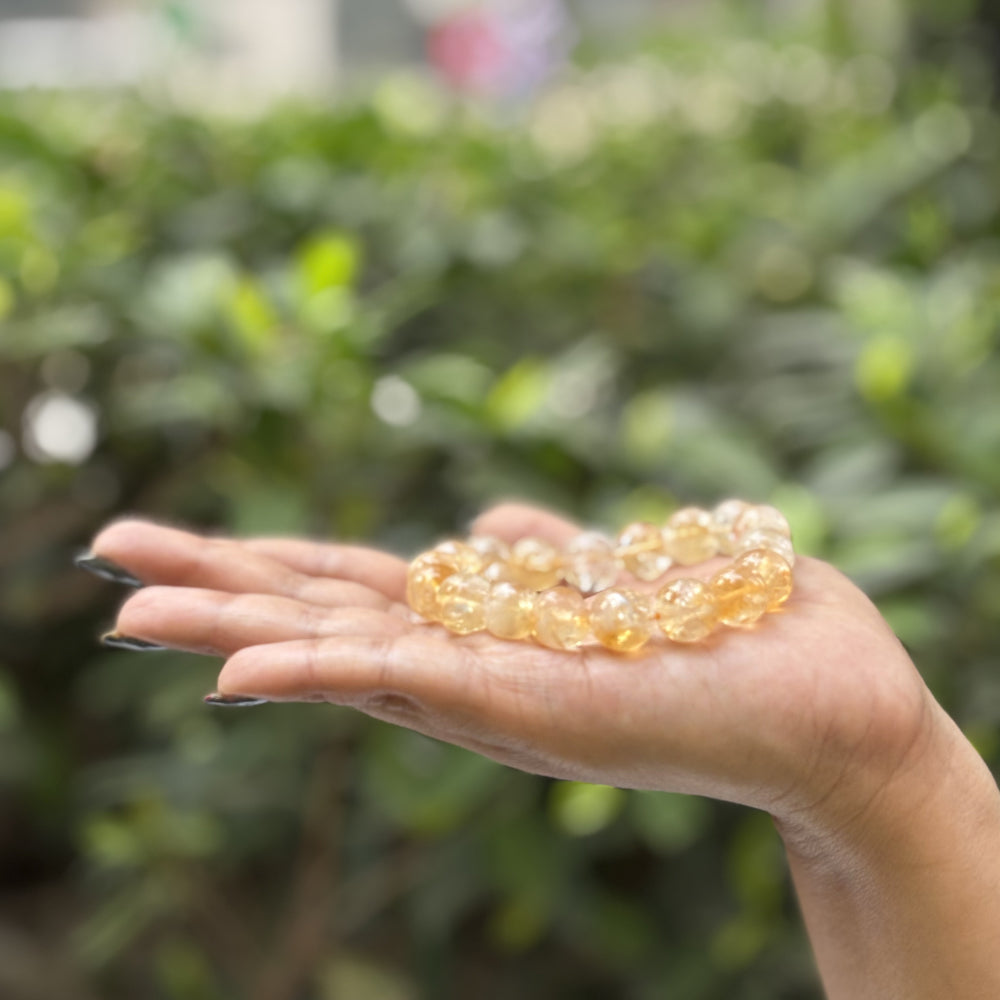 Natural Citrine Bracelet for Healing