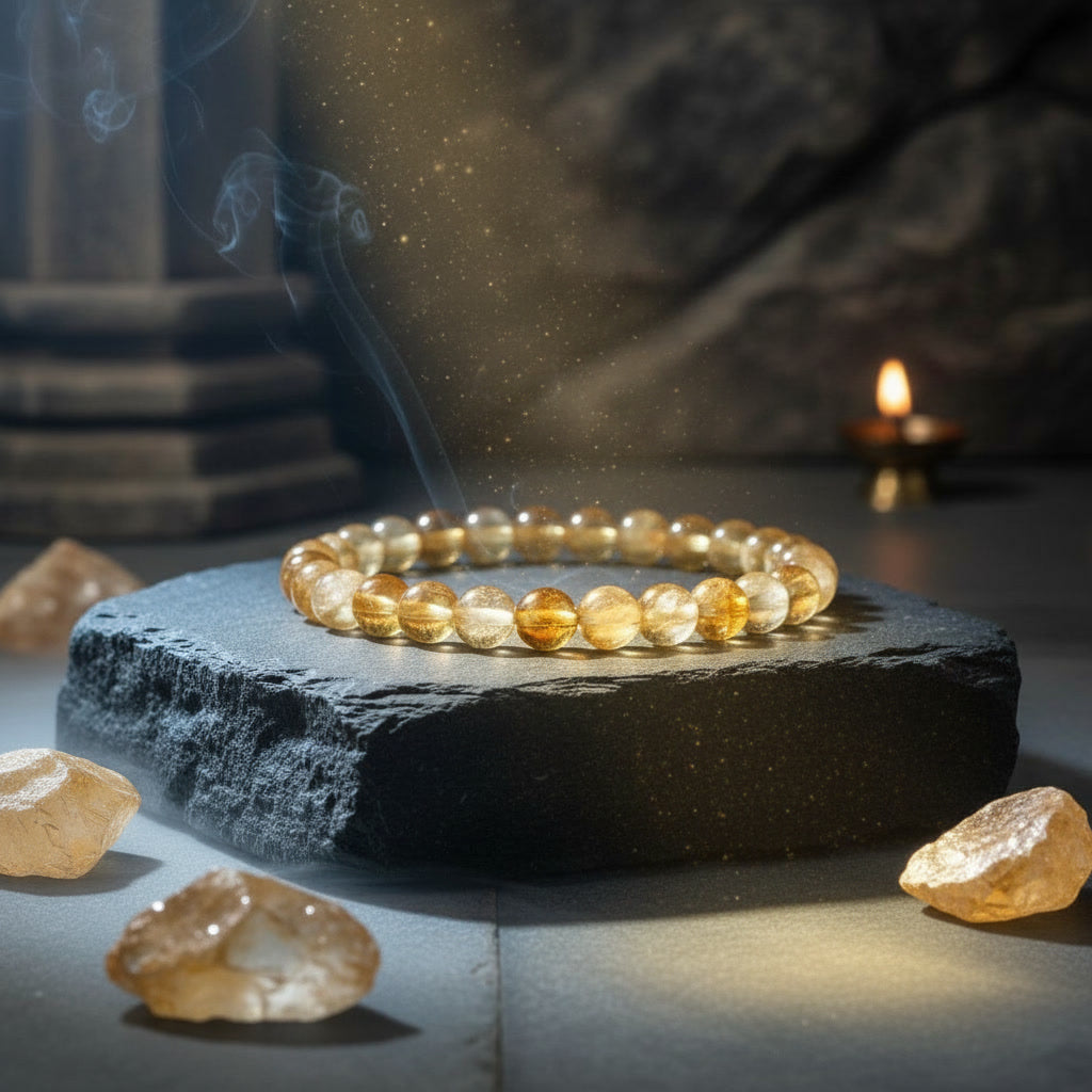 Citrine | Numerology No. 3 Bracelet | For Growth, Confidence & Expansion