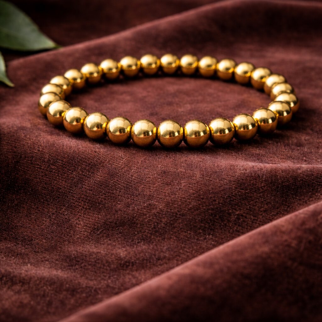 Hematite | Numerology No. 8 Bracelet | For Discipline, Authority & Financial Stability