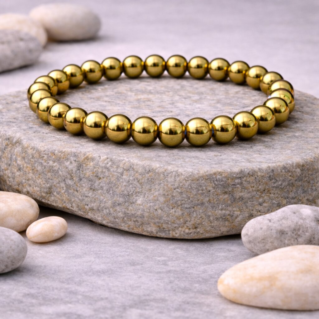 Hematite | Numerology No. 8 Bracelet | For Discipline, Authority & Financial Stability