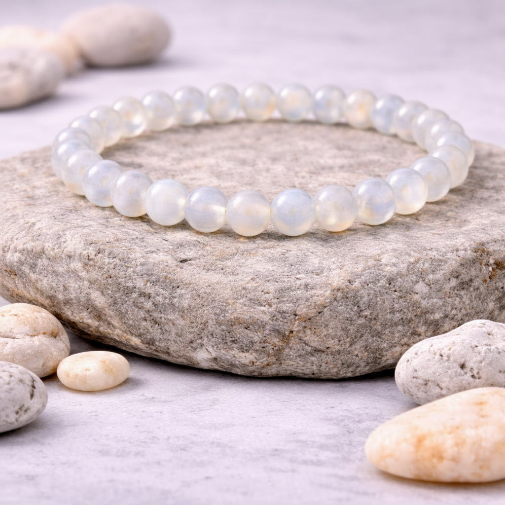 Moonstone | Numerology No. 2 Bracelet | For Emotional Balance & Intuitive Strength