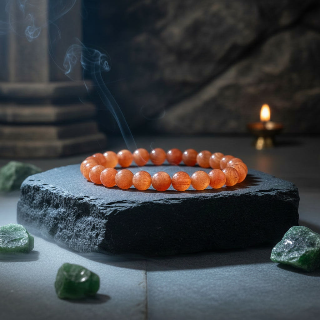 Sunstone | Numerology No. 1 Bracelet | For Confidence & Leadership